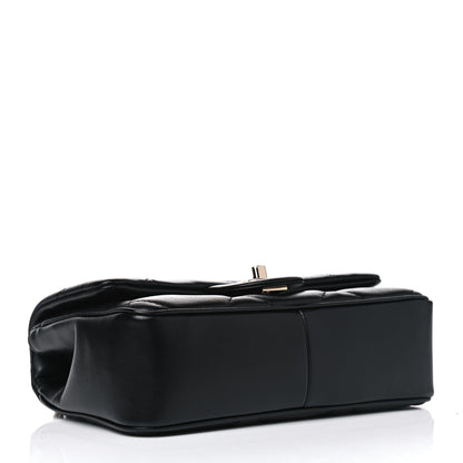 Chanel Lambskin Quilted Small Easy Carry Flap Black 3 of 5