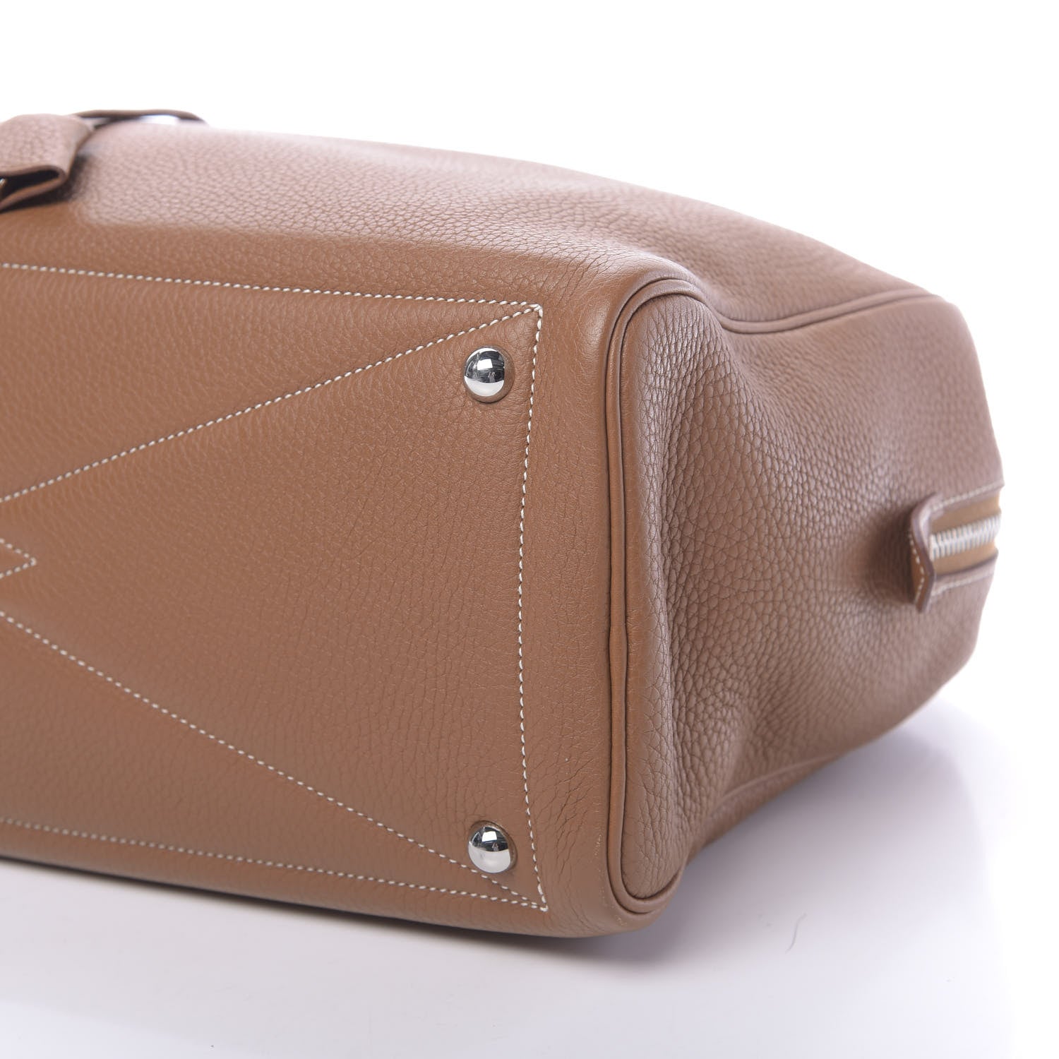 Hermes Taurillon Clemence Victoria II 35 Gold 11 of 11