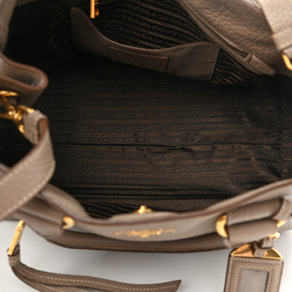 Prada Vitello Daino Tote Visone 5 of 13