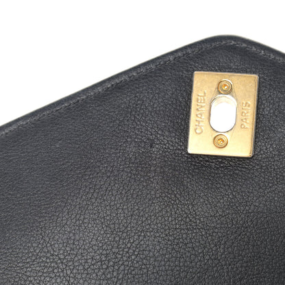 Chanel Calfskin Quilted Flap Waist Bag Black 11 of 15
