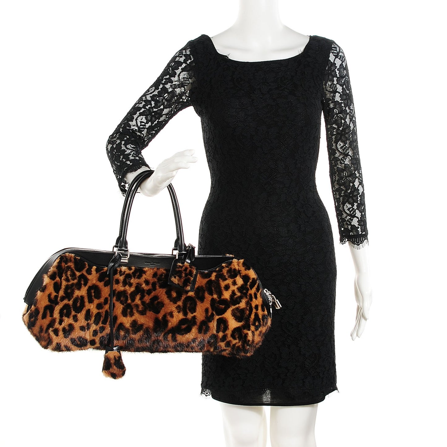 Leopard Mink Fur East West