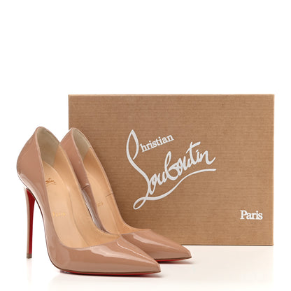 Christian Louboutin Patent So Kate 120 Pumps 36 Nude 10 of 10
