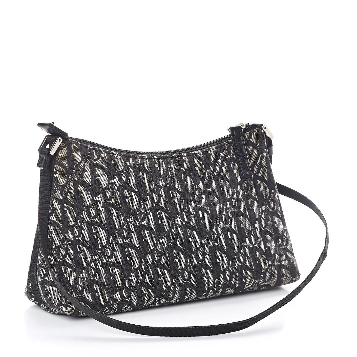 Monogram Shoulder Bag Pochette Black