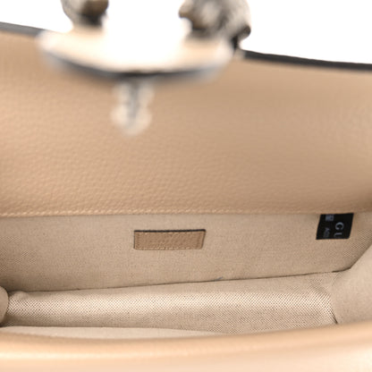 Gucci GG Supreme Monogram Textured Dollar Calfskin Small Rectangular Dionysus Shoulder Bag Beige Mystic White Oatmeal 5 of 11