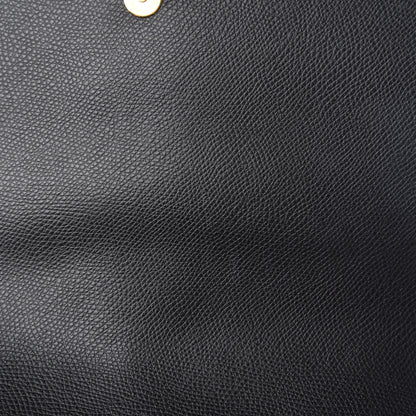 Saint Laurent Textured Calfskin Medium Classic Monogram Universite Bag Black 9 of 12