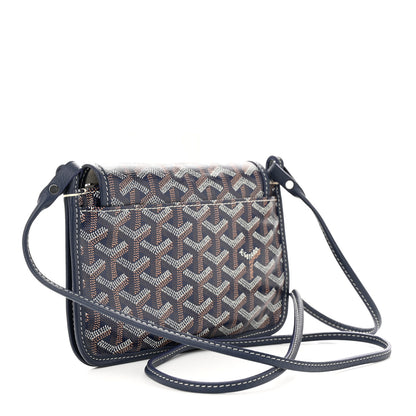 Goyard Goyardine Plumet Wallet Clutch Navy 3 of 10