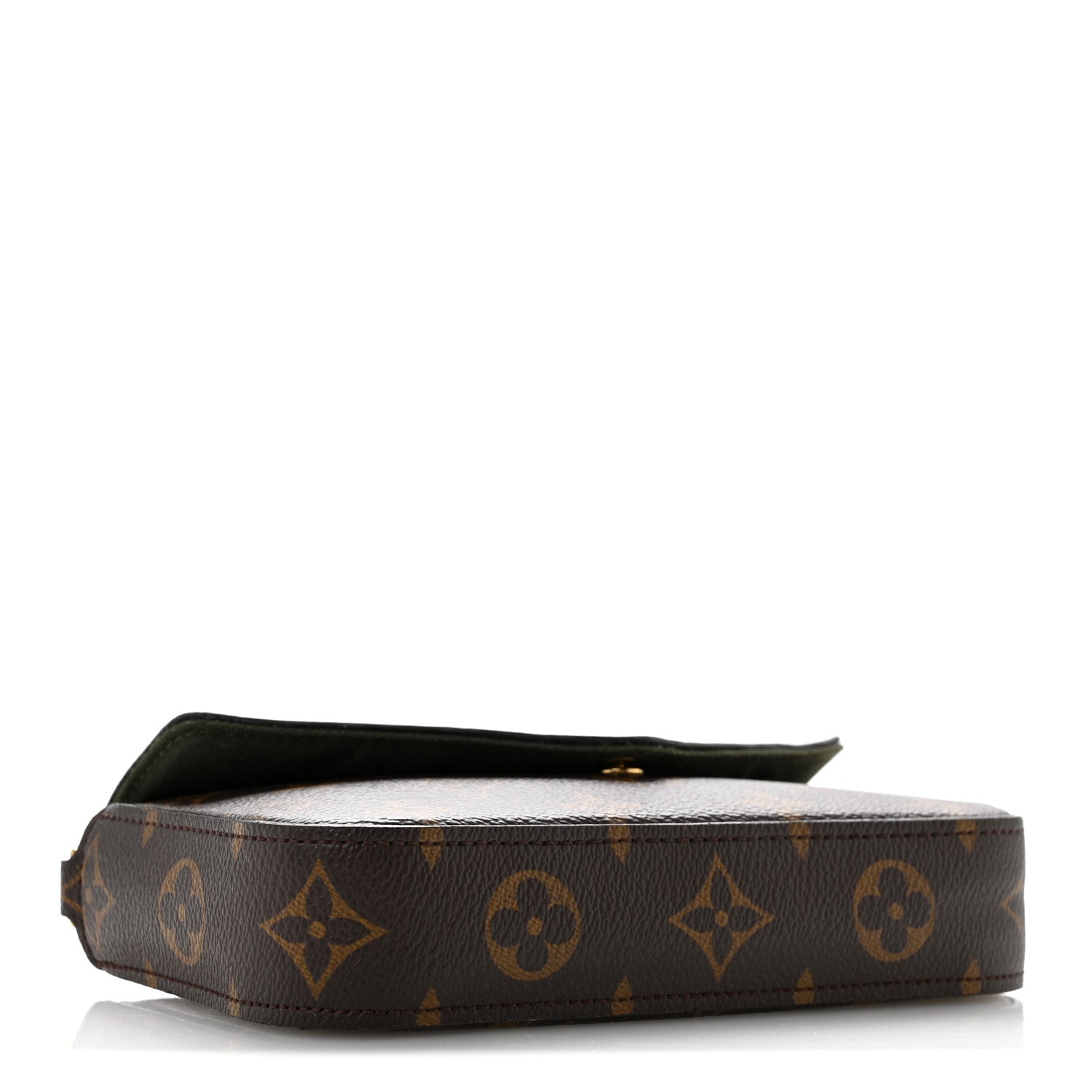 Louis Vuitton Monogram Felicie Strap & Go Kaki 4 of 11