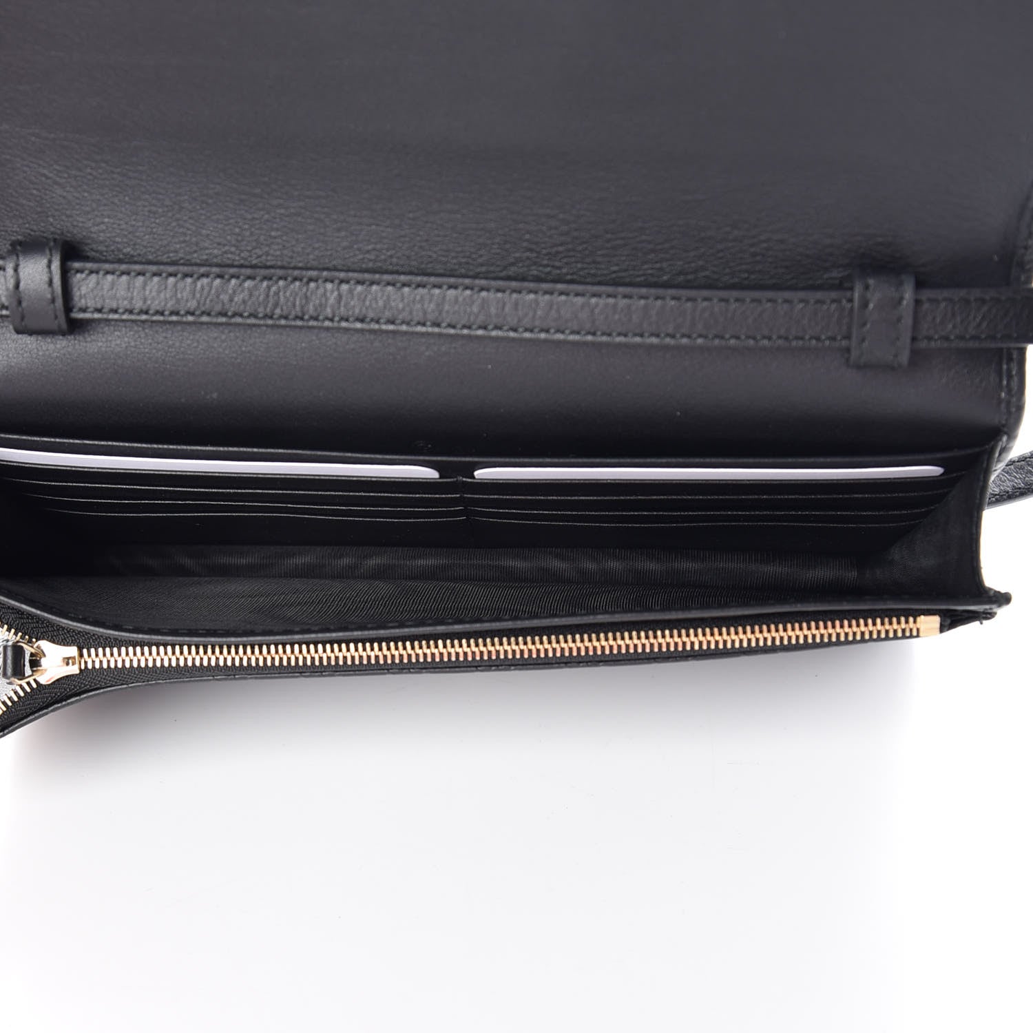 Gucci Microguccissima Crossbody Wallet Black 5 of 8