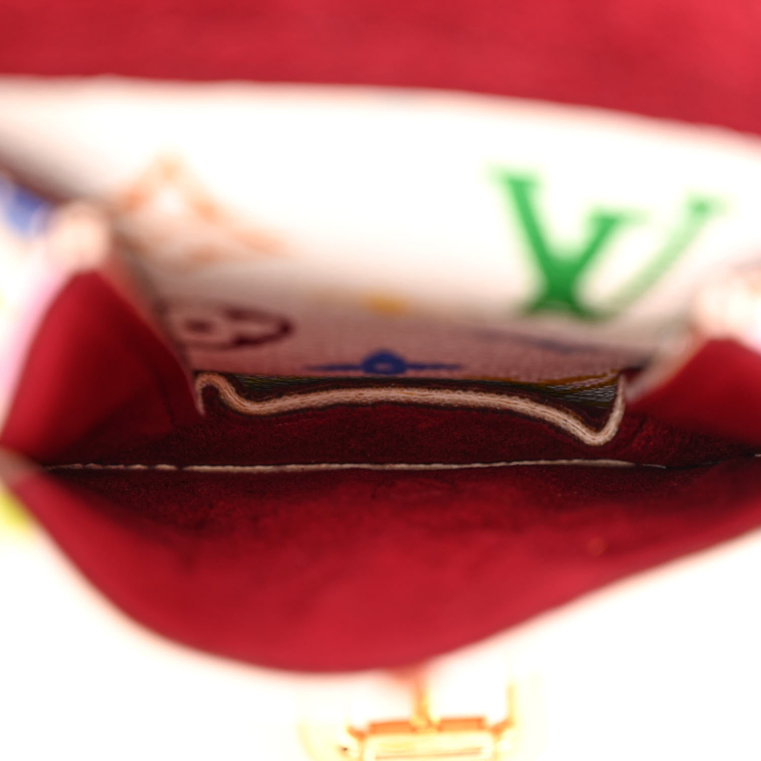 Louis Vuitton Monogram Multicolor Lodge PM White 5 of 11