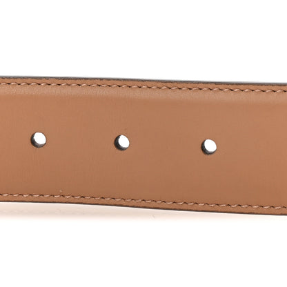 Gucci Calfskin Interlocking G 37mm Belt 105 42 Camelia 3 of 6