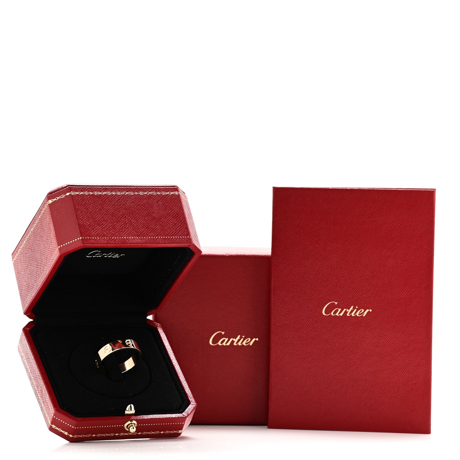 Cartier 18K Yellow Gold 5.5mm LOVE Ring 62 10 5 of 5