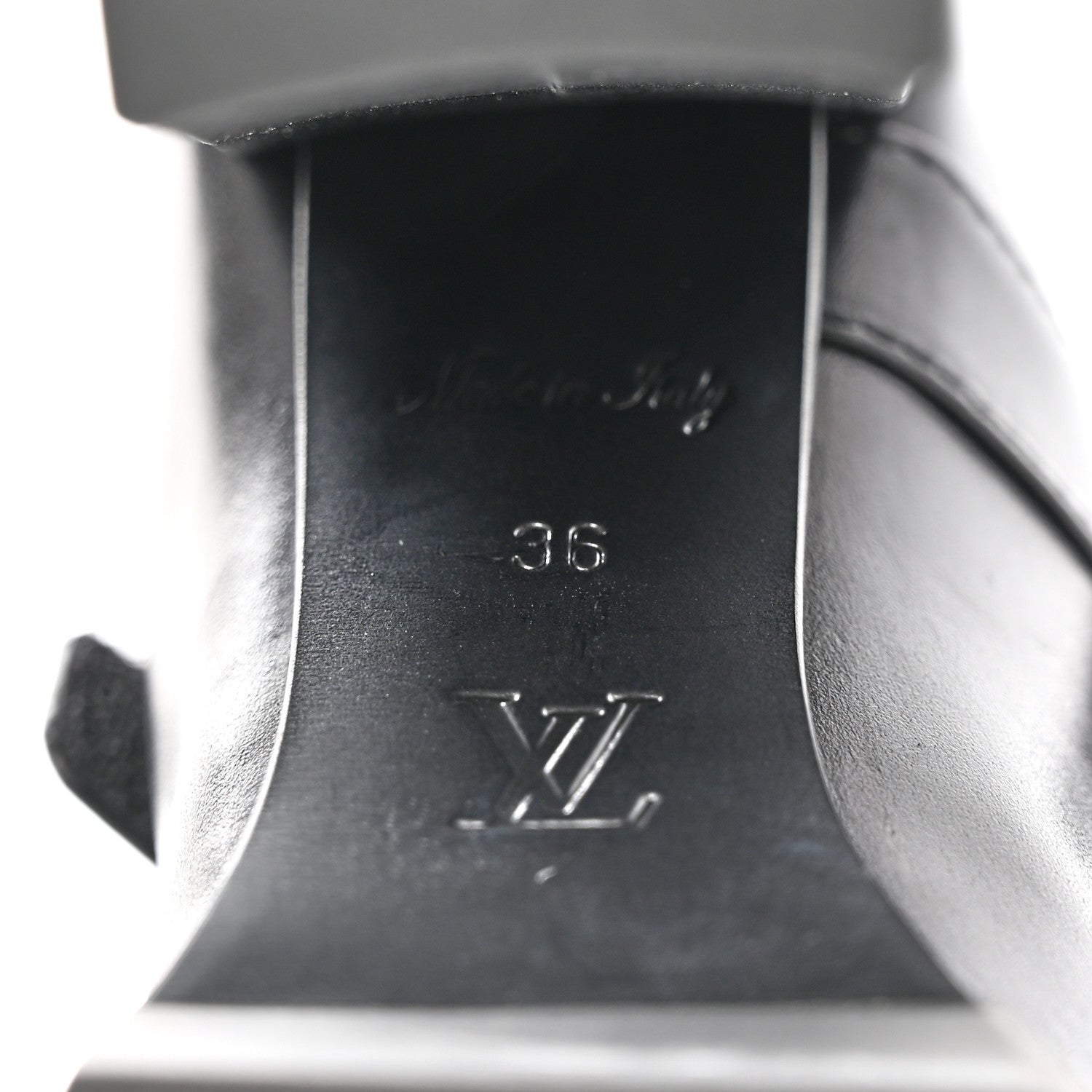 Louis Vuitton Calfskin Star Trail Ankle Pumps 36 Black 7 of 13