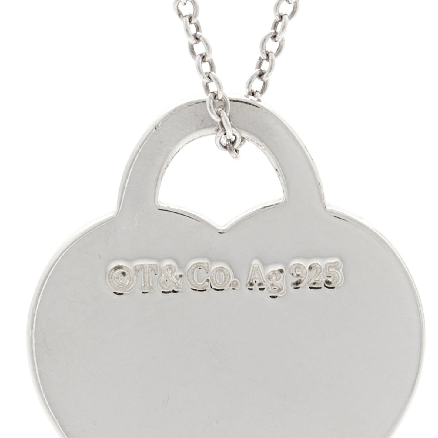 Sterling Silver Small Return To Tiffany Heart Pendant Necklace