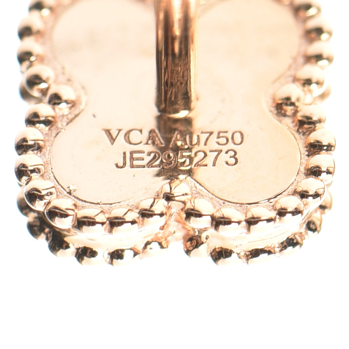 18K Rose Gold Sweet Alhambra Earrings