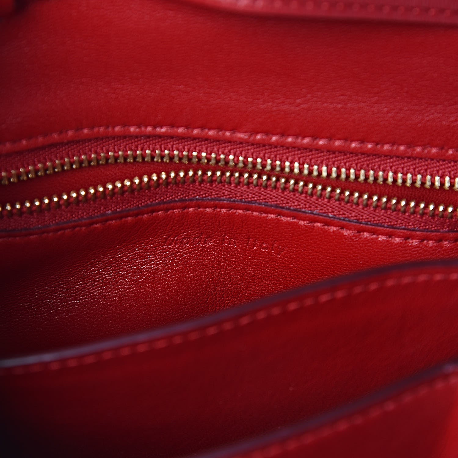 Celine Box Calfskin Small Classic Box Flap Bag Red 7 of 11