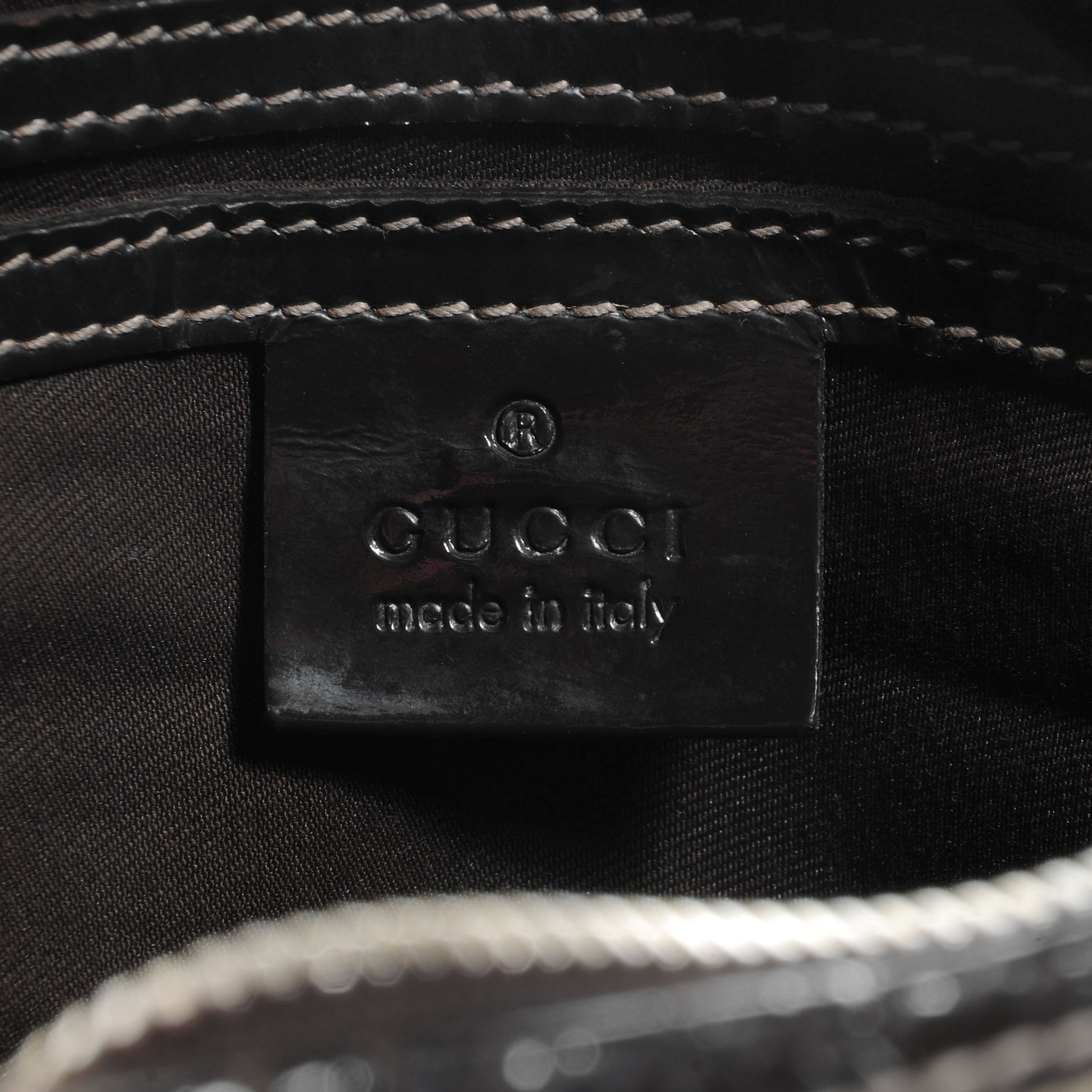 Gucci Monogram Guccissima Hearts Studded Medium Joy Boston Dark Brown 6 of 8