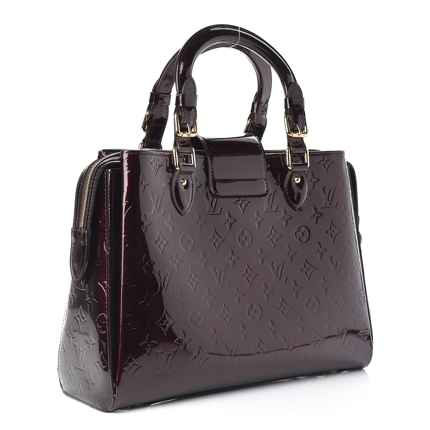 Louis Vuitton Vernis Melrose Avenue Amarante 3 of 12