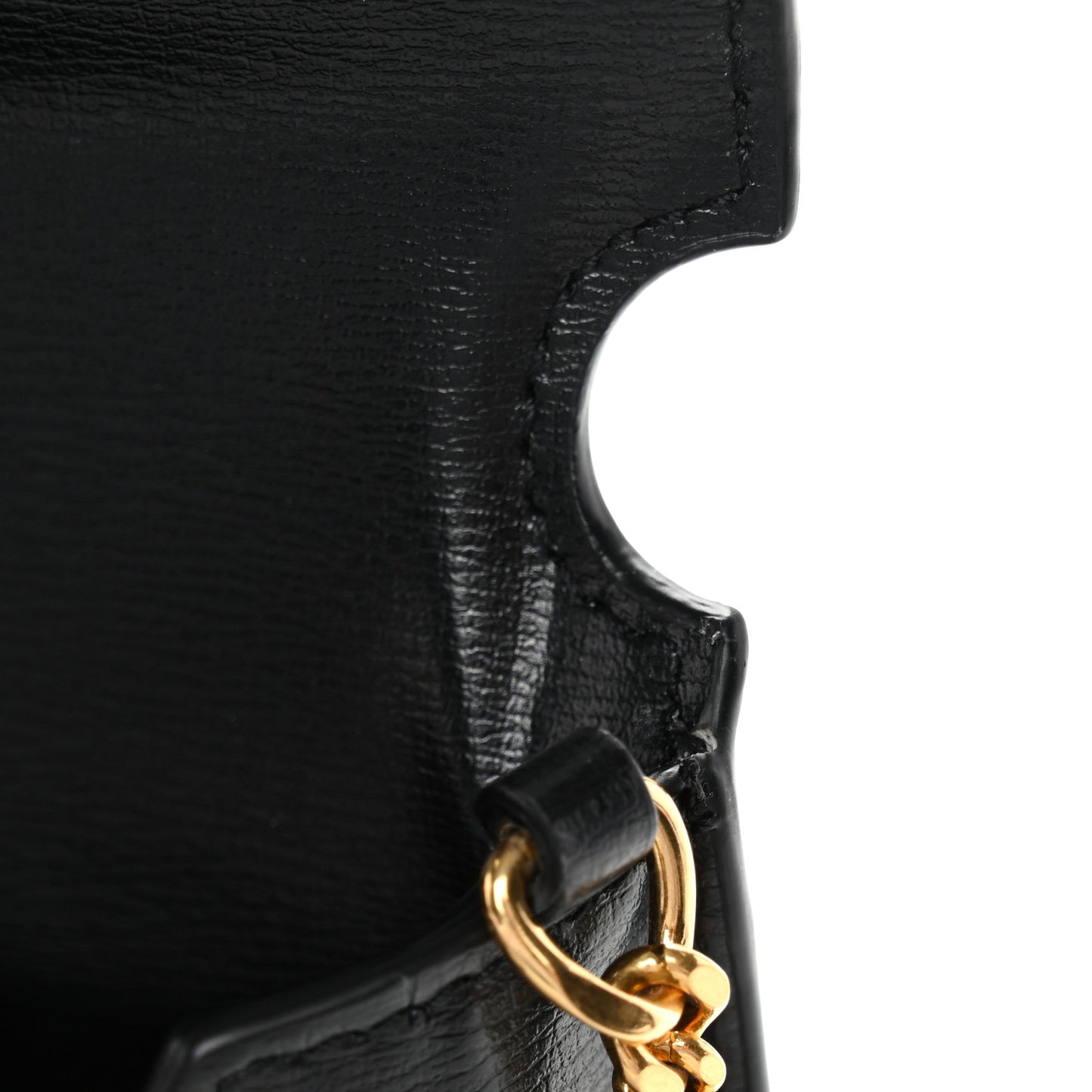 Calfskin Monogram Cassandre Phone Holder With Strap Black