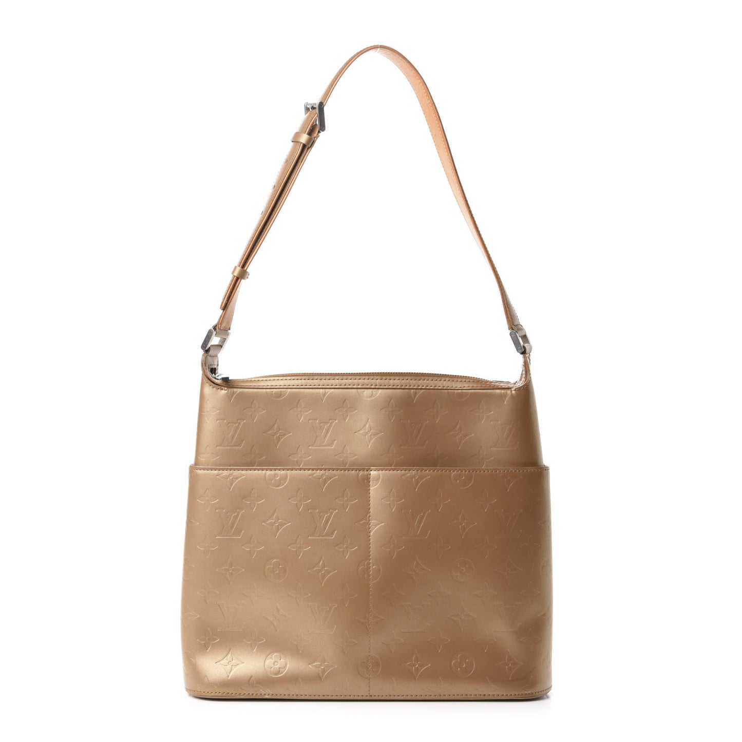 Mat Monogram Sutter Tote Ambre