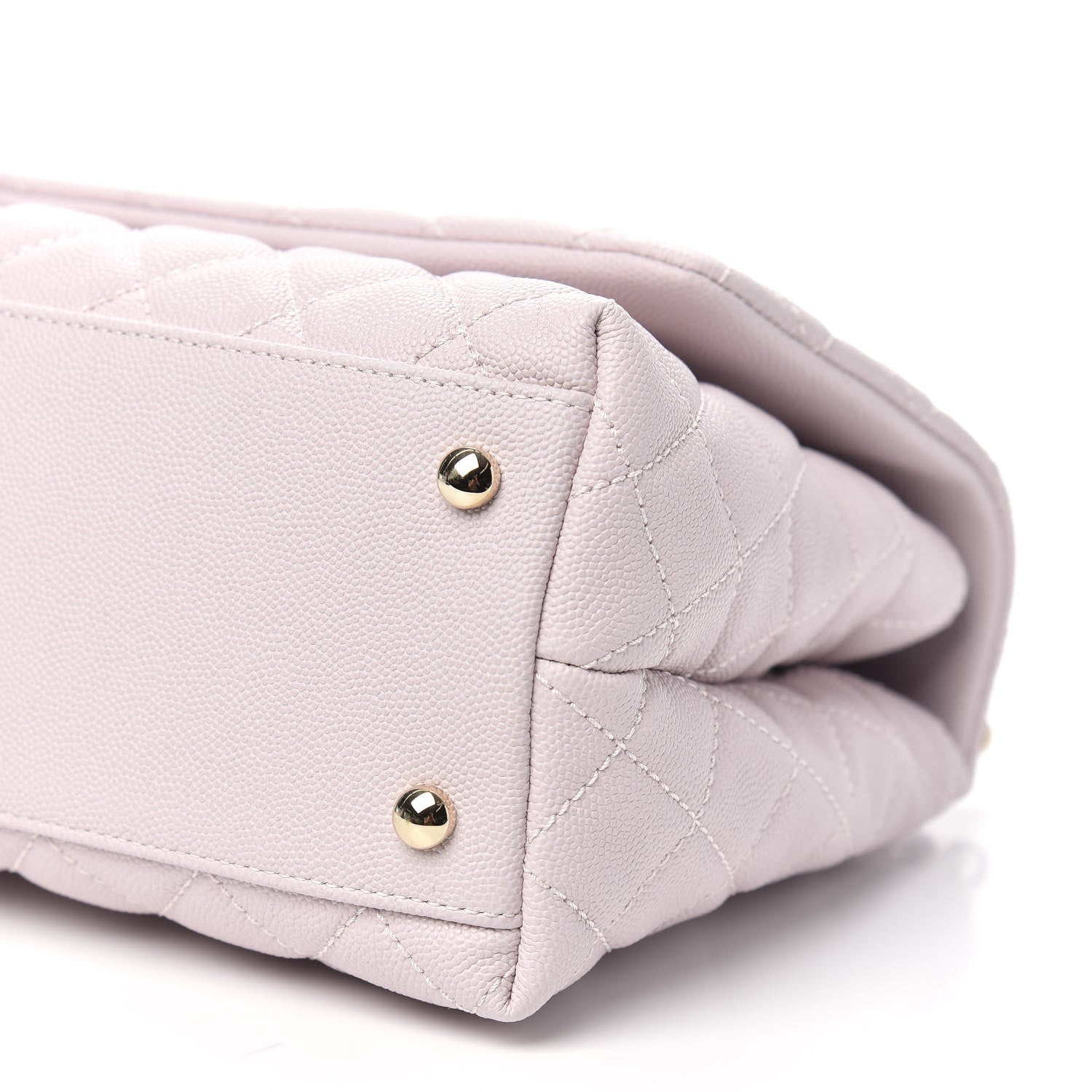 Chanel Caviar Quilted Small Coco Handle Flap Lilas Lilac 10 of 11