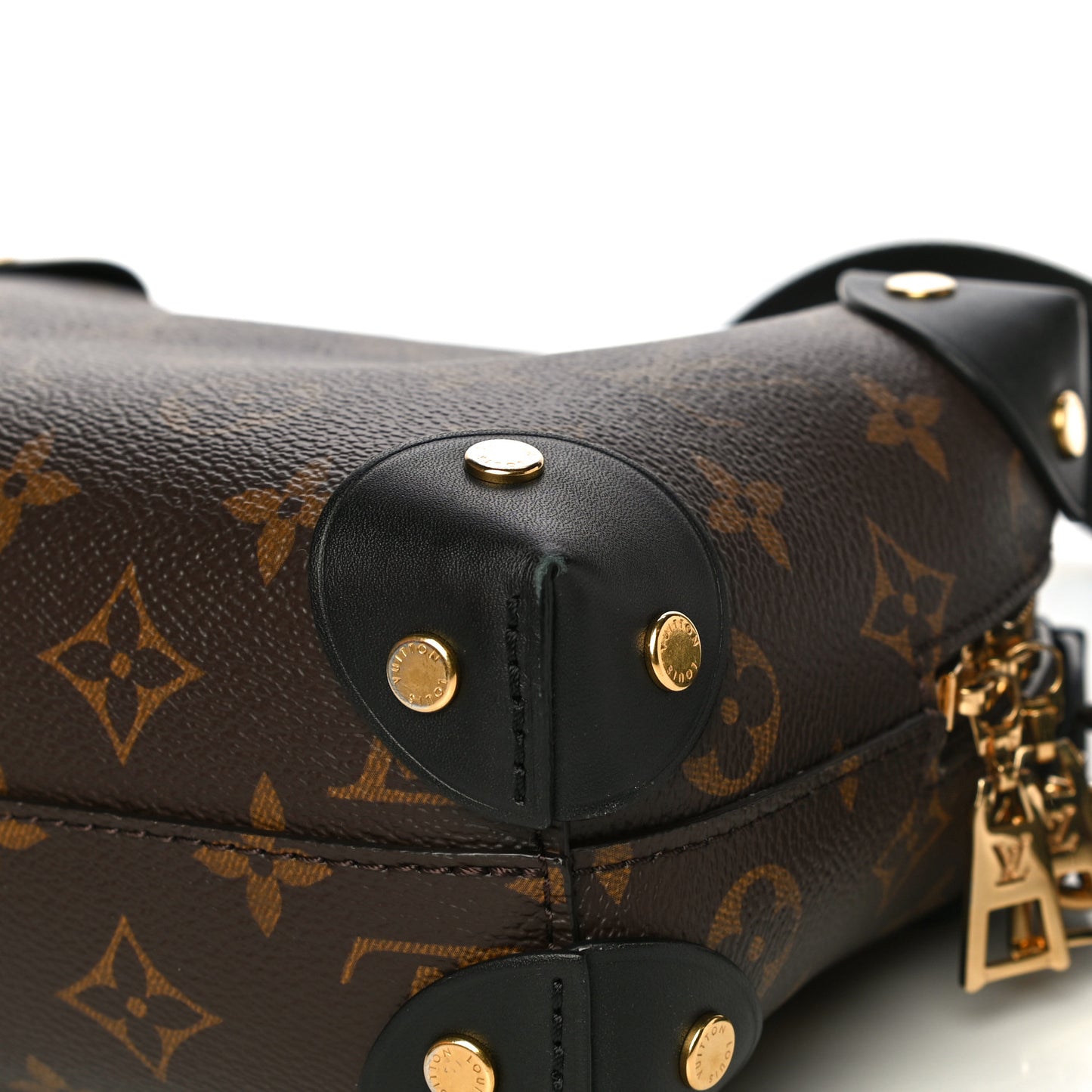 Monogram Petite Malle Souple Black
