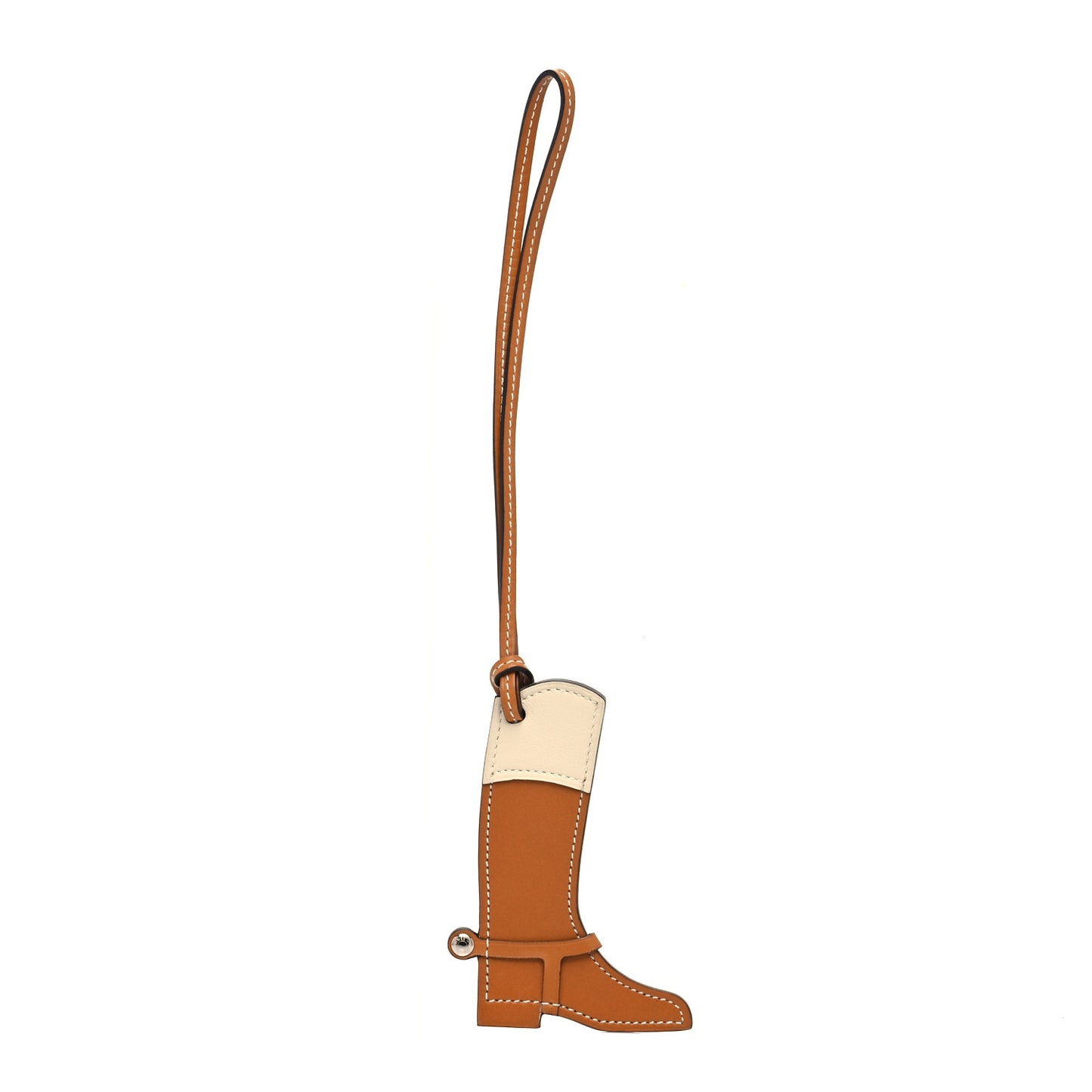 Butler Swift Paddock Botte Boot Bag Charm Sable Craie