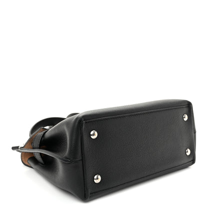 Louis Vuitton Calfskin Lockme Ever BB Black 7 of 19