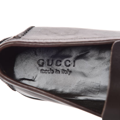 Gucci Calfskin Mens Horsebit Driver Loafers 11 Brown 7 of 11