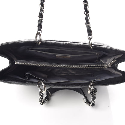 Chanel Caviar Quilted XL Grand Shopping Tote GST Black 5 of 15