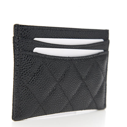 Chanel Caviar Quilted Card Holder Black 2 of 8