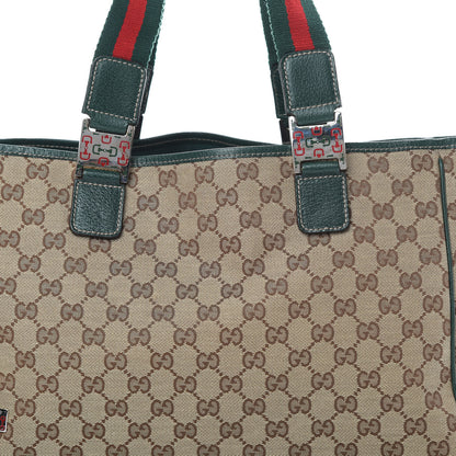 Gucci GG Monogram Pop Tote Green 8 of 10