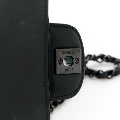 Chanel Patent Calfskin Quilted Mini Square Flap So Black 6 of 11