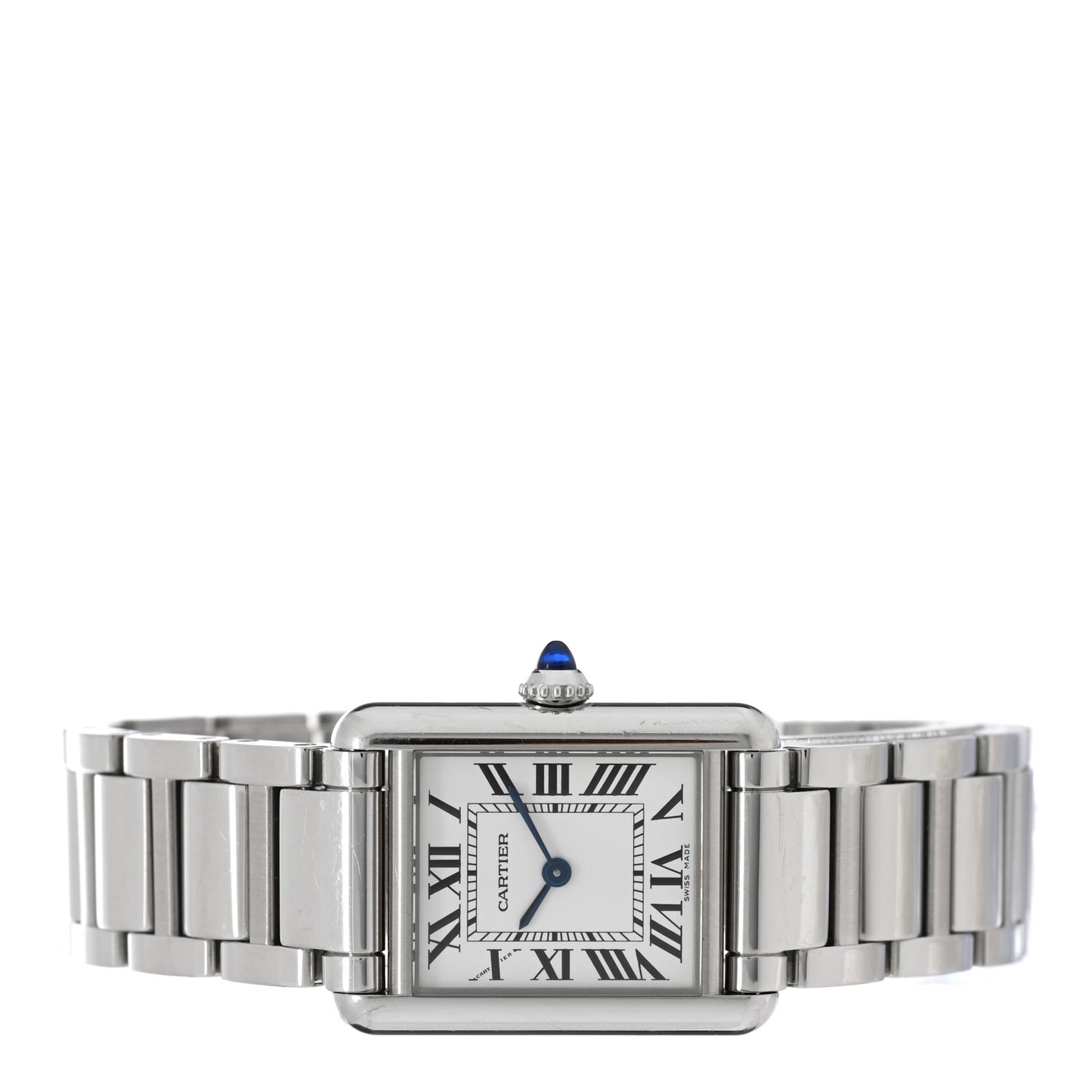 Stainless Steel 22mm Tank Must Quartz Watch