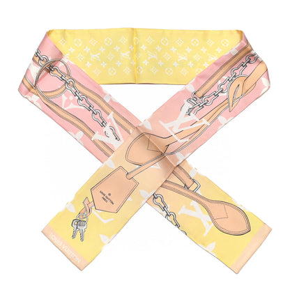 Louis Vuitton Silk Monogram Gradient By The Pool Bandeau Pink 1 of 3