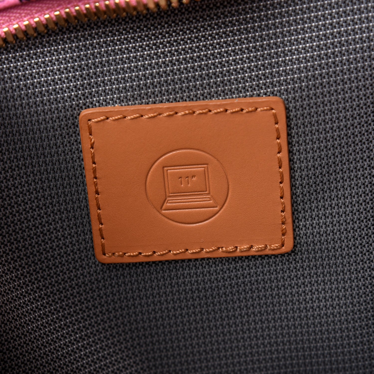 MCM Visetos Small Side Stud Stark Backpack Pink 9 of 9