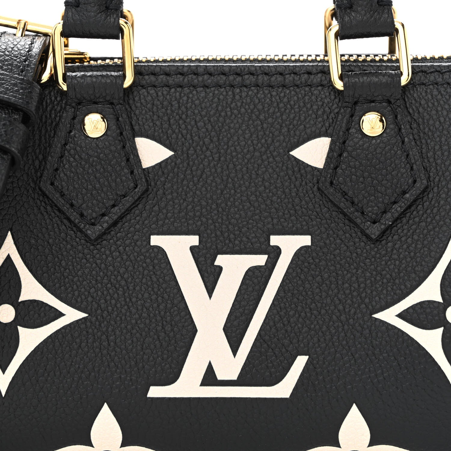 Louis Vuitton Empreinte Monogram Giant Nano Speedy Black Beige 6 of 8