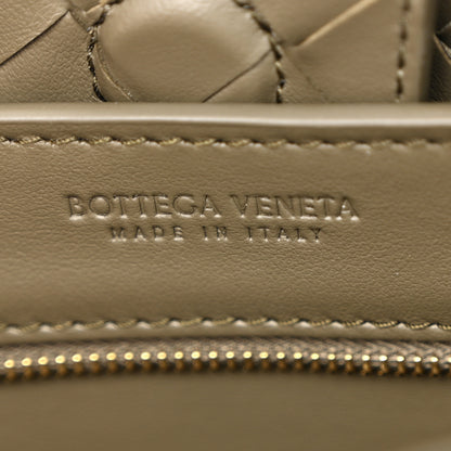 Bottega Veneta Suede Intrecciato Small Andiamo Shoulder Bag Cypress 6 of 9