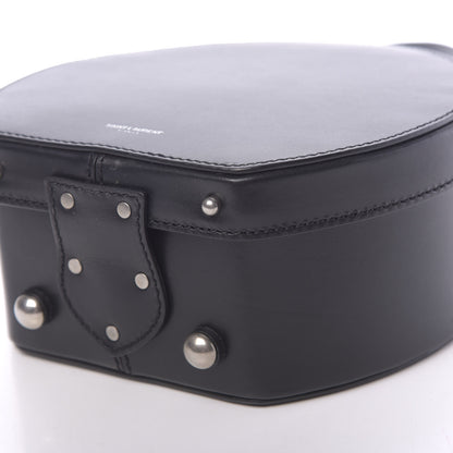 Saint Laurent Calfskin Small Mica Hat Box Black 10 of 10