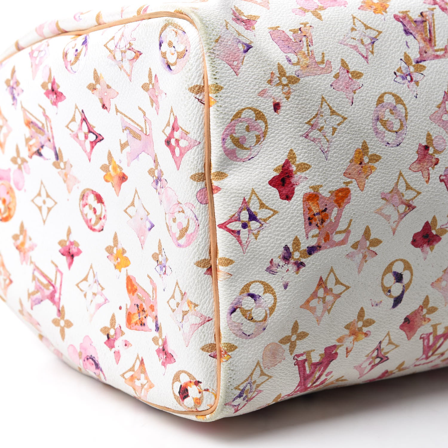 Louis Vuitton Watercolor Aquarelle Speedy 35 White 6 of 15