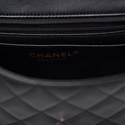 Chanel Lambskin Quilted Mini Rectangular Flap Black 6 of 11