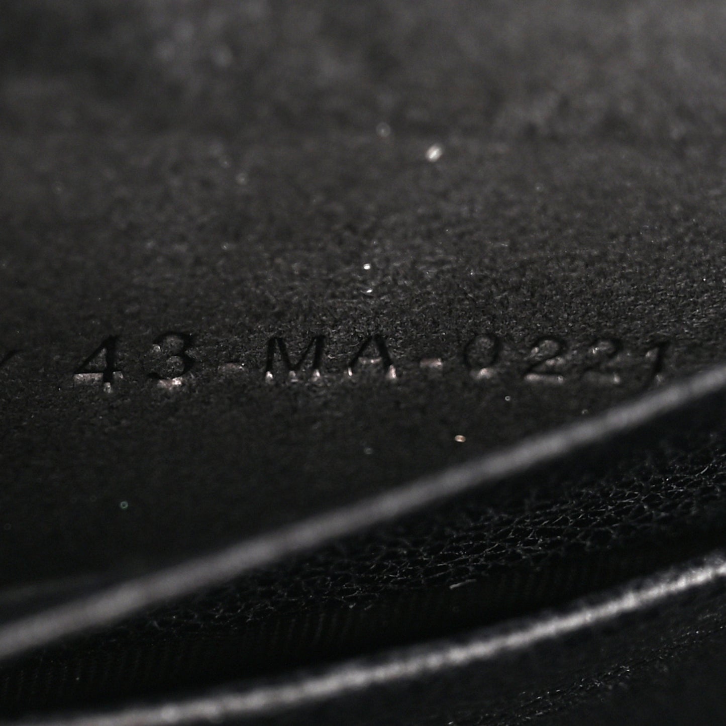Goatskin Double Saddle Pouch Black