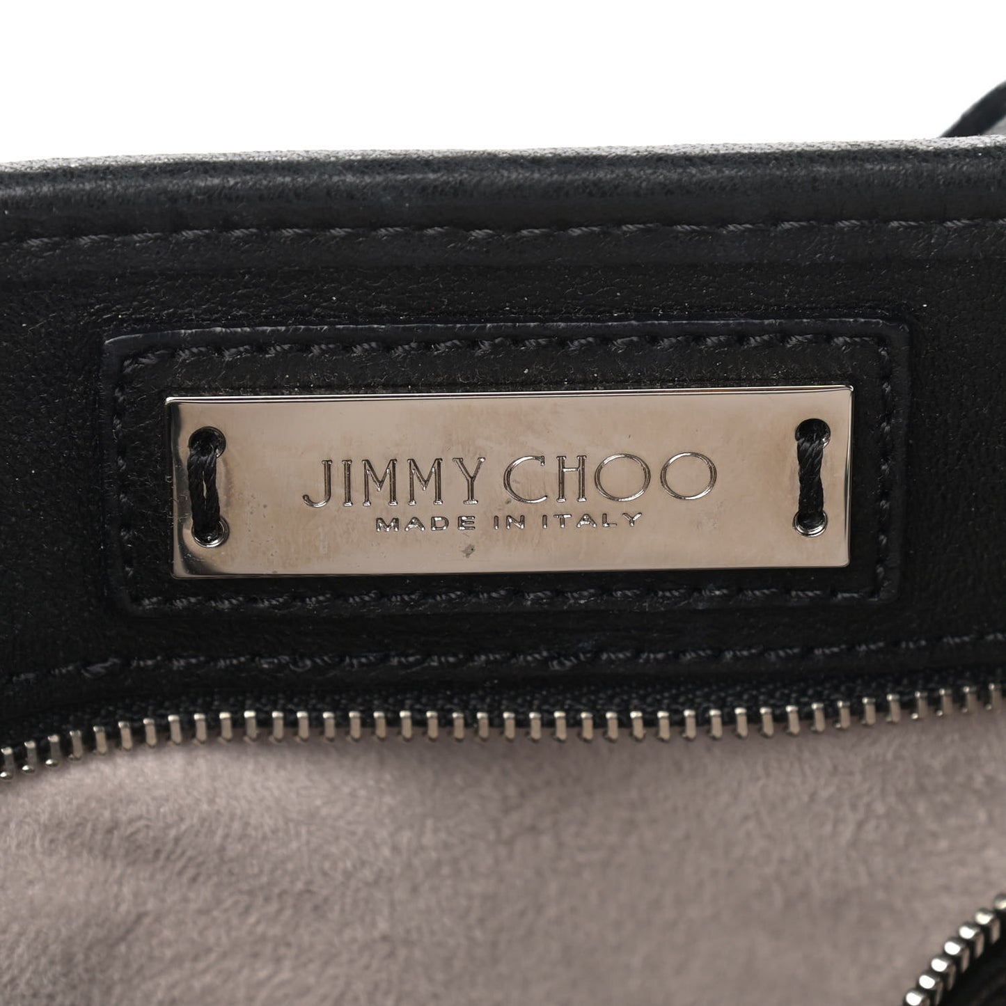 Calfskin Studded Tote Black