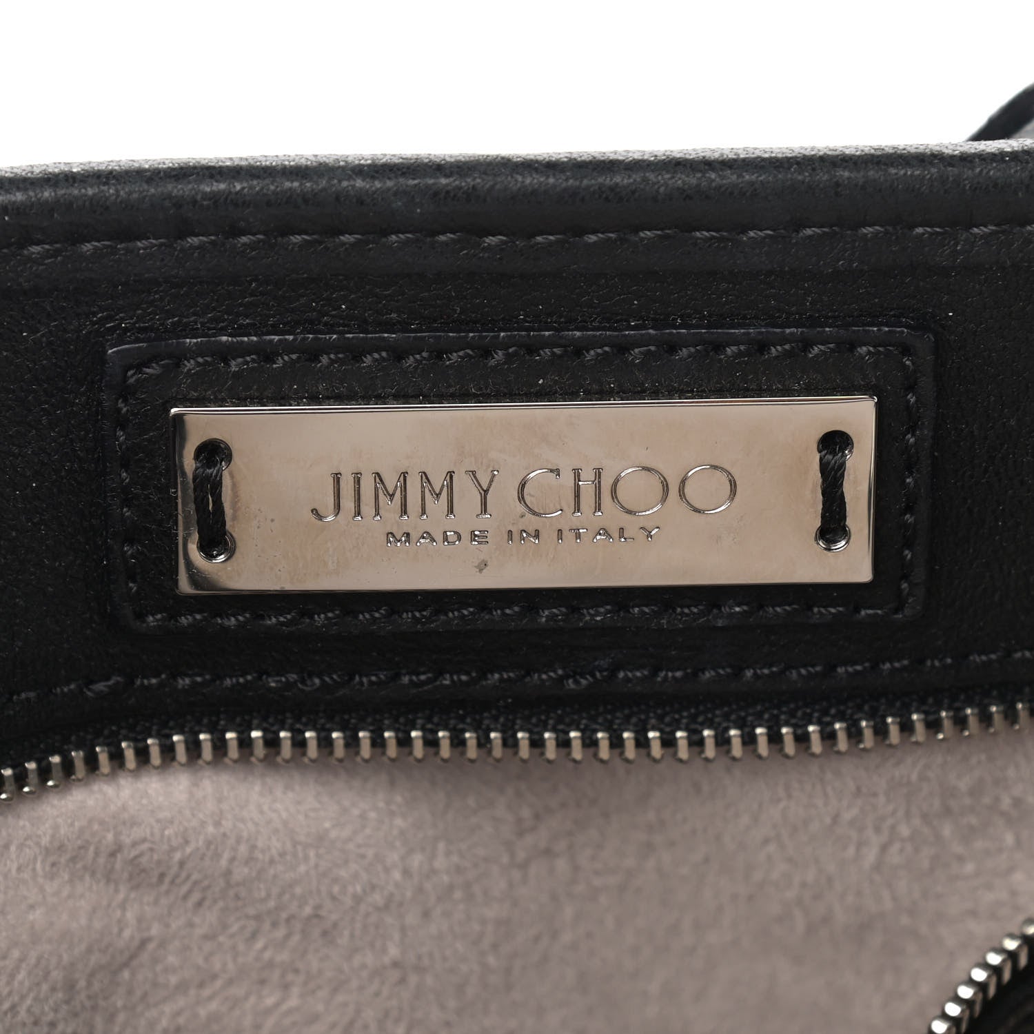 Jimmy Choo Calfskin Studded Tote Black 10 of 10