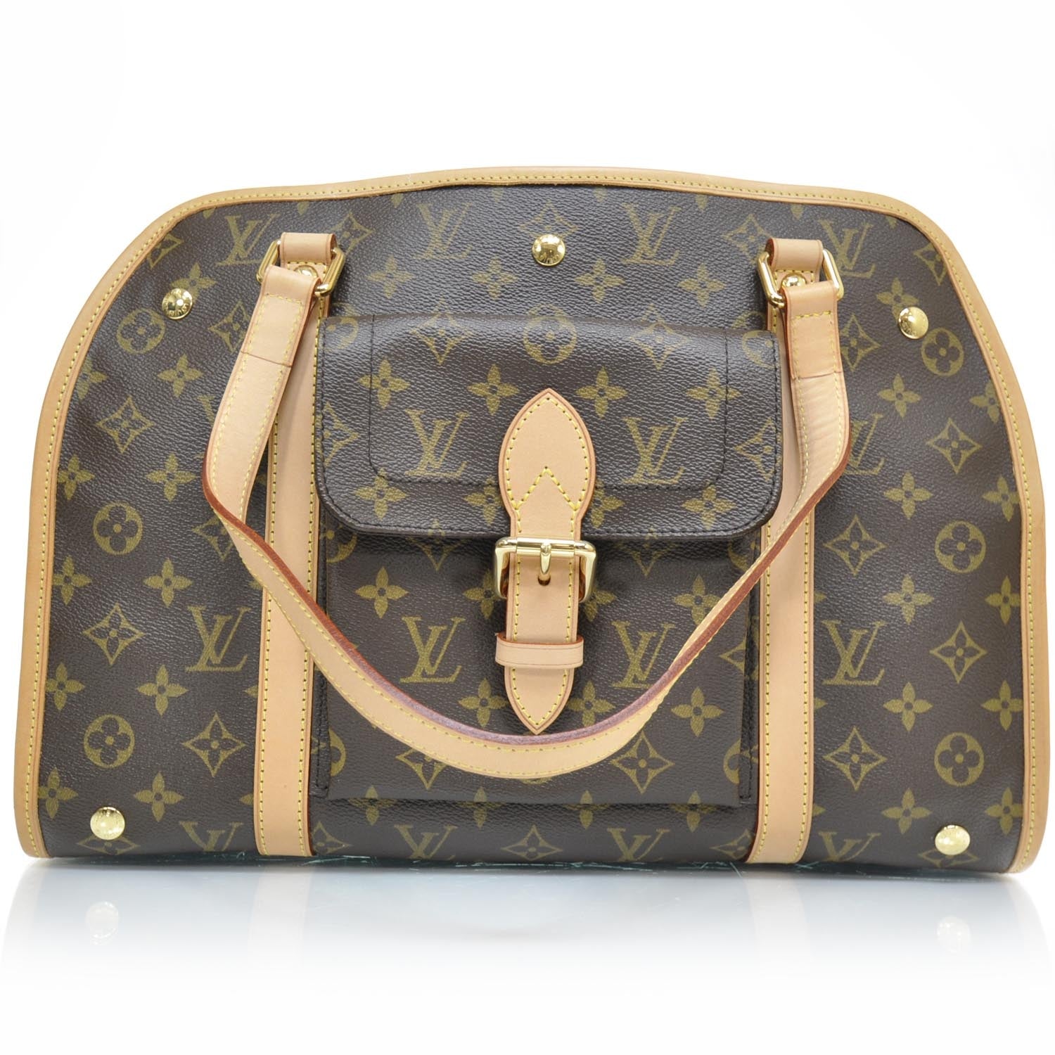 Louis Vuitton Monogram Baxter PM Dog Pet Carrier 1 of 9