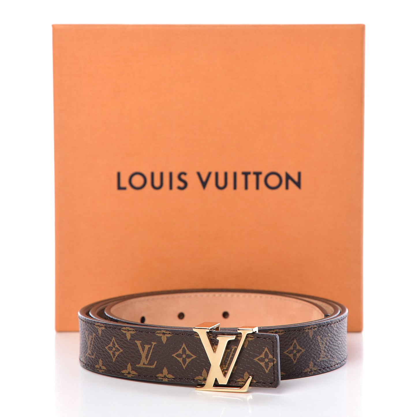 Mini Monogram 25mm LV Initiales Belt 95 38