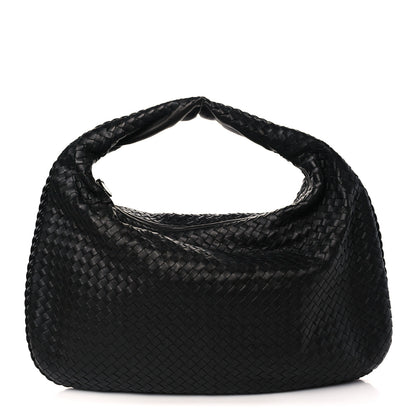 Bottega Veneta Nappa Intrecciato Medium Veneta Hobo Black 1 of 8