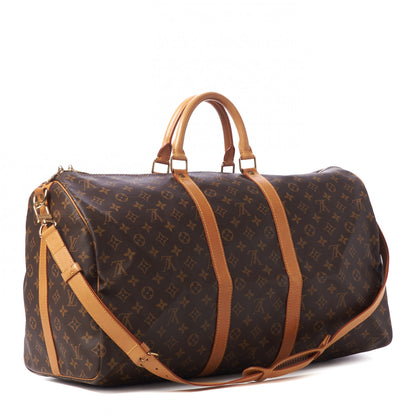 Louis Vuitton Monogram Keepall Bandouliere 55 3 of 10