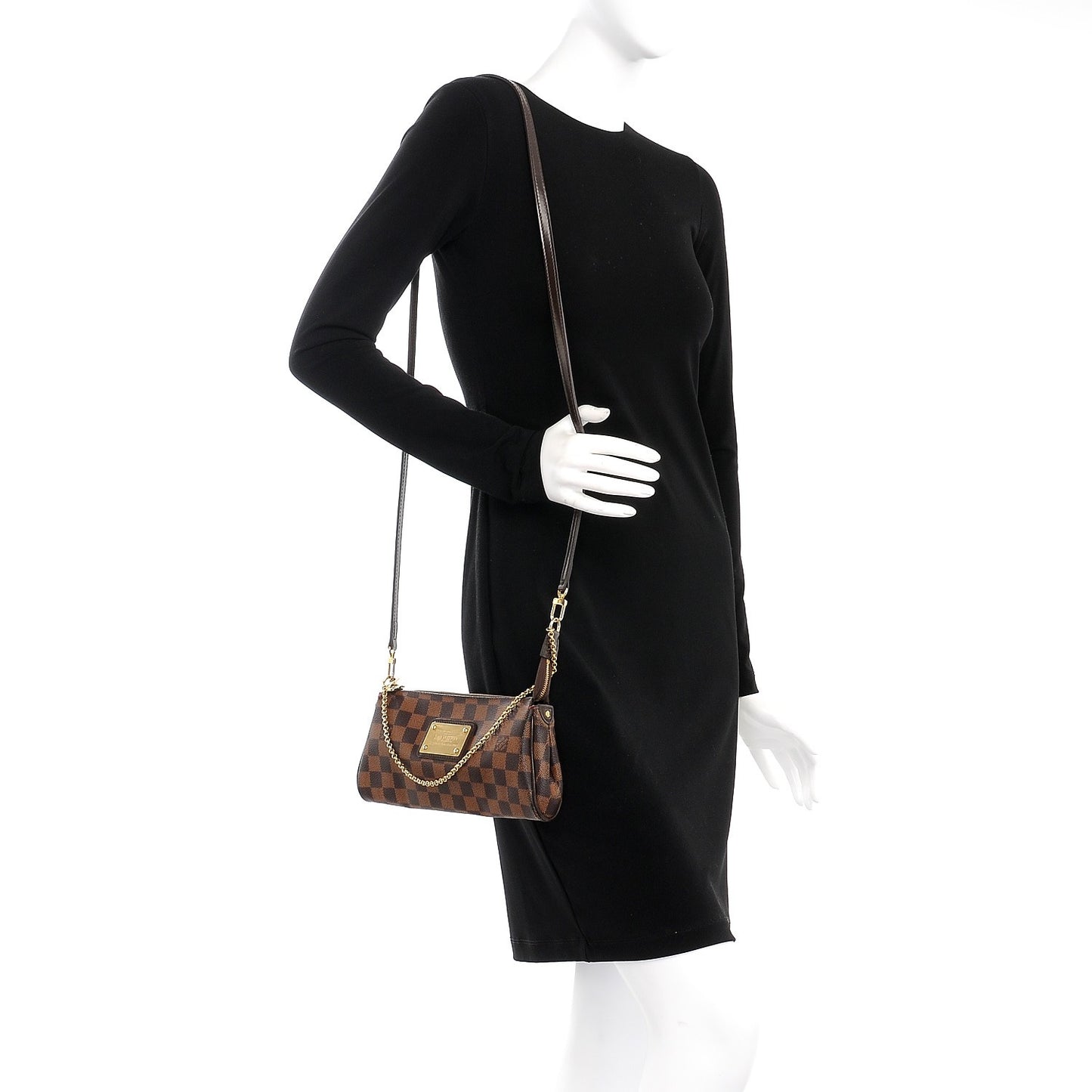 Damier Ebene Eva Clutch
