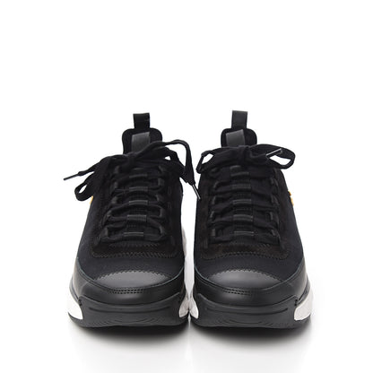 Chanel Velvet Calfskin Mixed Fibers CC Sneakers 39 Black 2 of 9