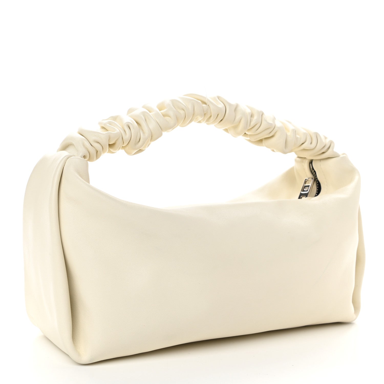 Alexander Wang Lambskin Mini Scrunchie Bag White 2 of 7